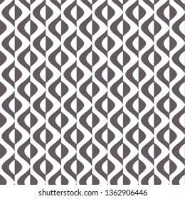 Geometric seamless modern pattern in white background.  