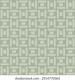 Geometric seamless monochrome background with rectangular hand drawn shapes, vector illustration, cute wallpaper, wrapping paper, textile print.