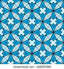 
geometric seamless ornament