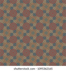 Geometric seamless pattern