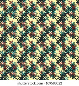 Geometric seamless pattern