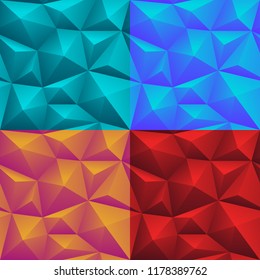 Geometric seamless pattern