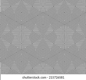 Geometric seamless pattern.