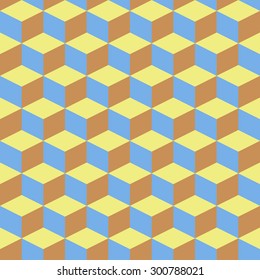 Geometric seamless pattern