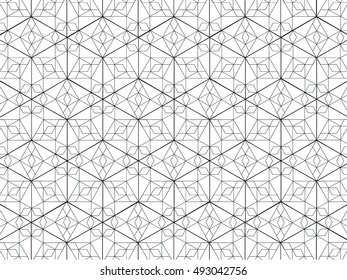 geometric seamless pattern
