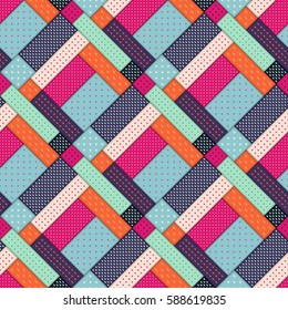 Geometric seamless pattern