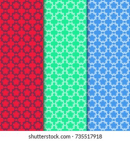 Geometric seamless pattern