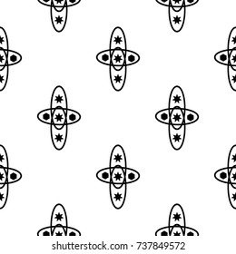 Geometric seamless pattern