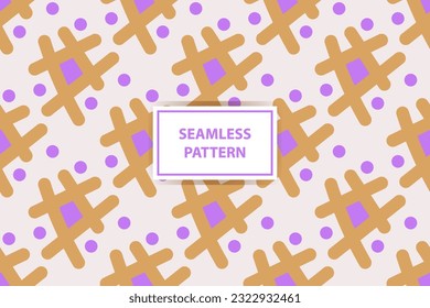 Geometrisches nahtloses Muster. Abstraktes geometrisches Muster