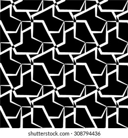 Geometric seamless pattern, abstract background, vector.