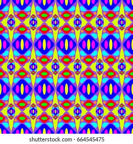 The geometric seamless pattern, abstract background.