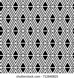 Geometric seamless pattern. Abstract background. Vector Illustration