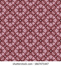 Geometric seamless pattern, abstract colorful background, fashion print small shapes, vector texture for fabric, textile, decoration.