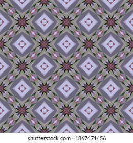 Geometric seamless pattern, abstract colorful background, fashion print small shapes, vector texture for fabric, textile, decoration.