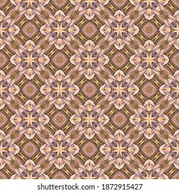 Geometric seamless pattern, abstract colorful background, fashion print, vector texture for fabric, textile, decoration.