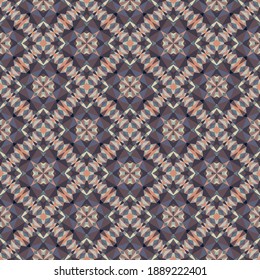 Patrón geométrico sin costuras, fondo colorido abstracto, impresión de moda, textura vectorial para textil, tejido, decoración.