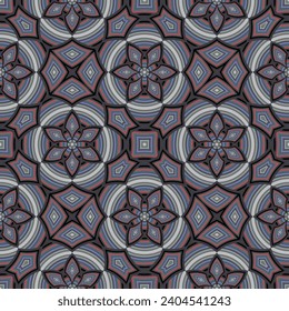 geometric seamless pattern, abstract colorful background, fashion print, vector decorative texture