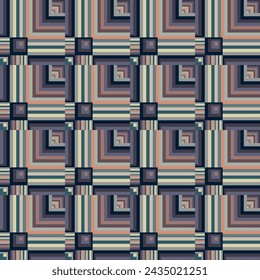 geometric seamless pattern, abstract colorful background, fashion print, vector decorative texture