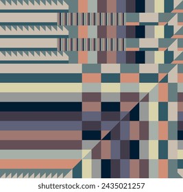 patrón geométrico sin fisuras, fondo colorido abstracto, impresión de la moda, textura decorativa del vector