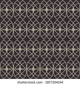 Geometric seamless pattern, abstract geometry with curve line, wallpaper