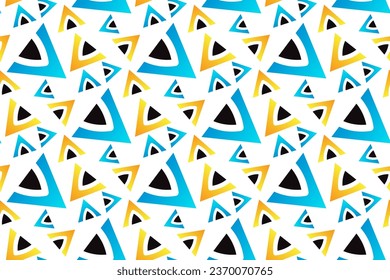 Geometric seamless pattern. Abstract geometric graphic design. Seamless geometric pattern.