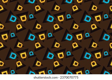 Geometric seamless pattern. Abstract geometric graphic design. Seamless geometric pattern.