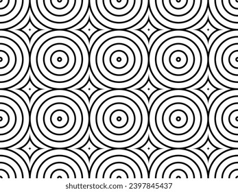 Geometric seamless pattern. Abstract geometric graphic design simple pattern