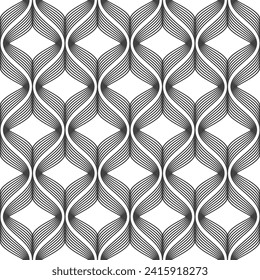 Geometric seamless pattern. Abstract geometric graphic design simple pattern