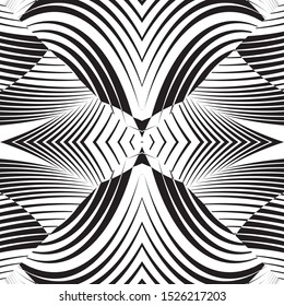 Geometric seamless pattern, abstract halftone lines background, vector modern design texture.