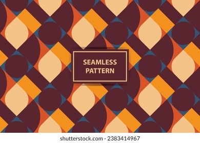 Geometric seamless pattern. Abstract geometric hexagonal graphic design print cubes pattern. Seamless geometric cubes pattern.