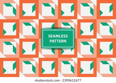 Geometric seamless pattern. Abstract geometric hexagonal graphic design print 3d cubes pattern. Seamless geometric cubes pattern.