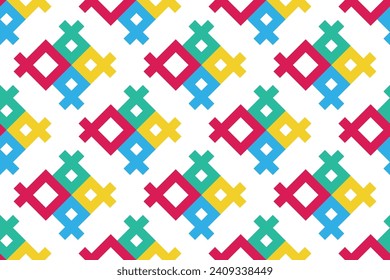 Geometric seamless pattern. Abstract geometric hexagonal graphic design print pattern. Seamless geometric pattern.