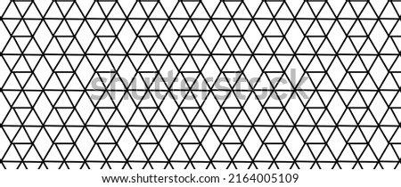 Geometric seamless pattern. Abstract geometric hexagonal graphic design. Seamless geometric cube pattern.