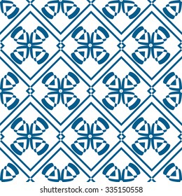 geometric seamless pattern abstract shape - vector illustration
