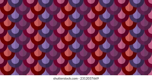 Geometric seamless pattern. Abstract shapes background. Vector illustration.