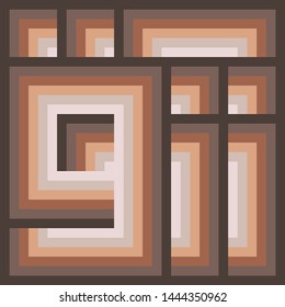 Geometric seamless pattern. Abstract trendy background for textile, surface, decor design. Vector modern design texture.