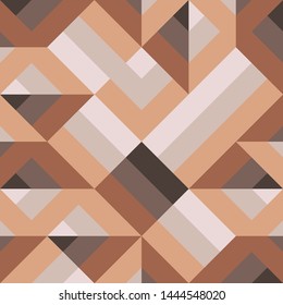 Geometric seamless pattern. Abstract trendy polygonal background. Vector modern design texture for textile, surface, decor design.