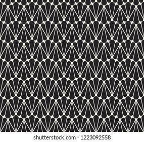 Geometric seamless pattern. Abstract vector fabric texture.