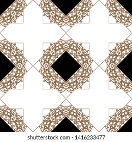 Geometric seamless pattern. Abstract vector background.