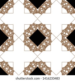 Geometric seamless pattern. Abstract vector background.