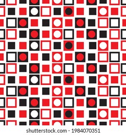 Geometric seamless pattern. Abstract vector background for web banner, business presentation, branding package, fabric, wallpaper