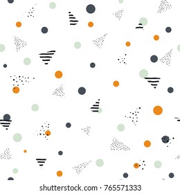 Geometric seamless pattern. Abstract vector background.. Modern stylish texture.