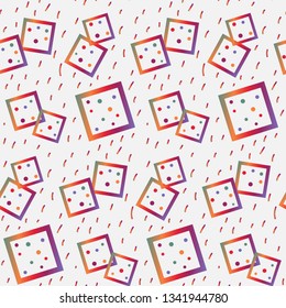 Geometric seamless pattern. Abstraction. Gradient