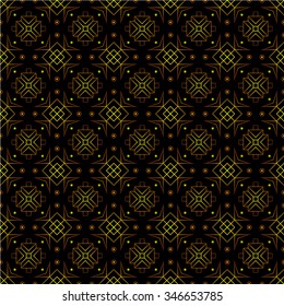 geometric seamless pattern, ancient motif, easily customizable color palette, use gradient, opacity masks, clipping mask, vector