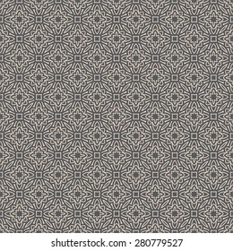 Geometric seamless pattern in arabian style. Can be used for backgrounds and page fill web design. Vector illustration.
