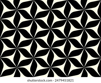 Geometric of Seamless pattern. Artistic vector of tessellation shapes Repeating patterns tiles design.