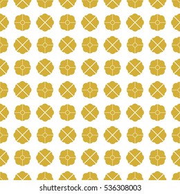 Geometric seamless pattern background.