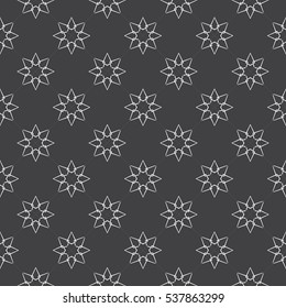 Geometric seamless pattern background.