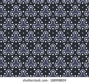  Geometric seamless pattern background. Abstract shapes, triangles and dots