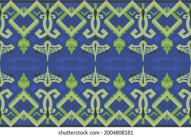 Geometric seamless pattern for background, carpet, wallpaper, clothing, wrapping, batik, fabric and etc.